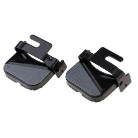 2x Mountain Pedal Rear Seat Foldable   Footrest Foot Stand