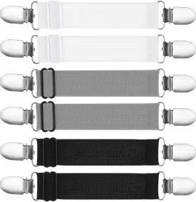 6 PCS Waist Cincher Clip Cinch Clips for Women, Adjustable Waist Tightener Clip for Pants Shirt Dress Clothing, Elastic Waist Cincher Clip