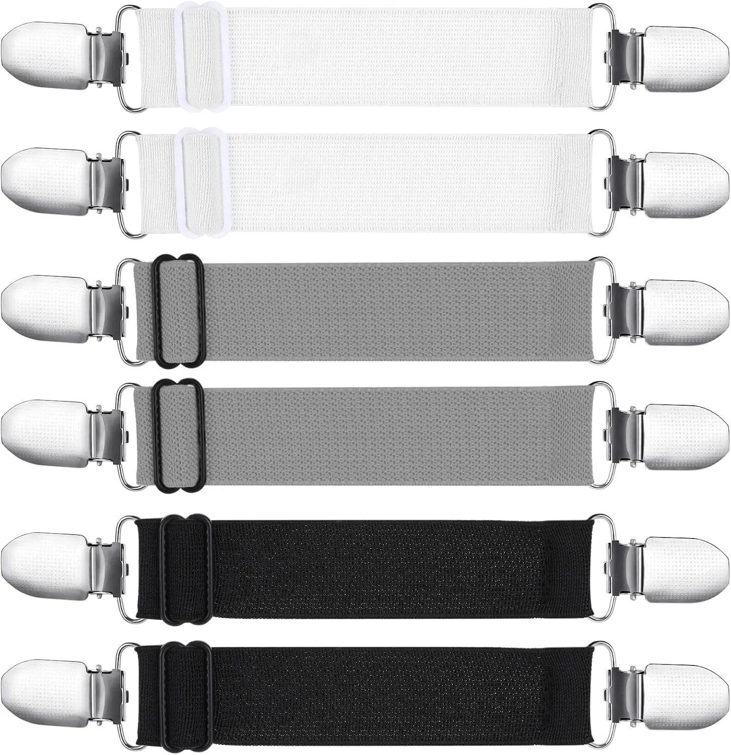 6 PCS Waist Cincher Clip Cinch Clips for Women, Adjustable Waist Tightener Clip for Pants Shirt Dress Clothing, Elastic Waist Cincher Clip