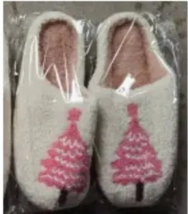 Beauty Stash - Pink Christmas Tree Slippers: 7