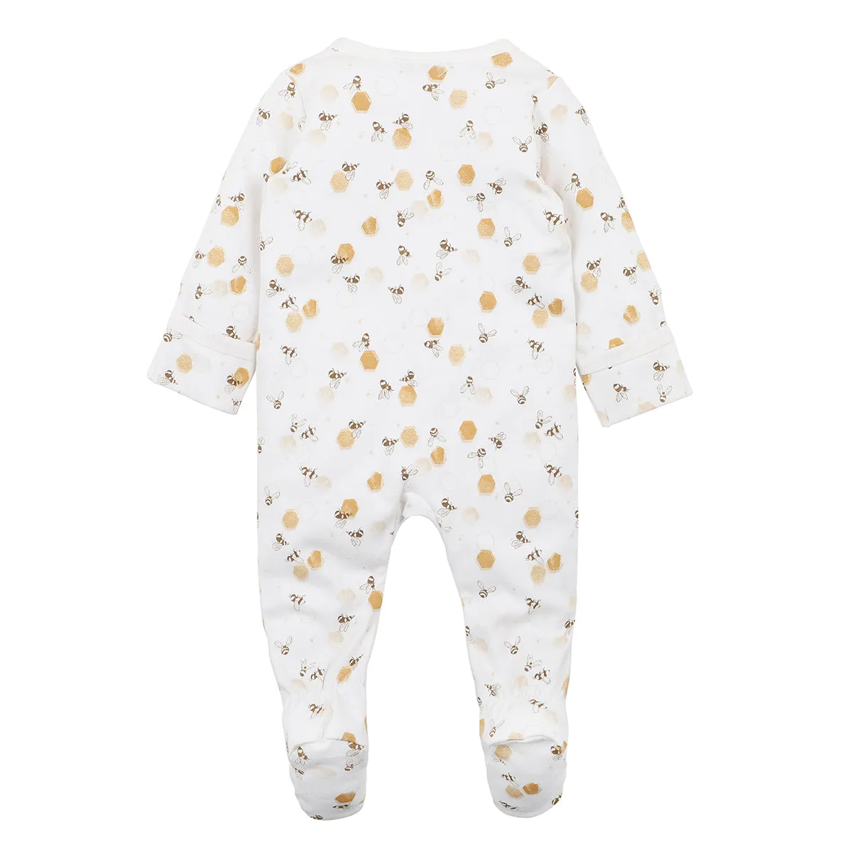 Bee Happy Zip Onesie