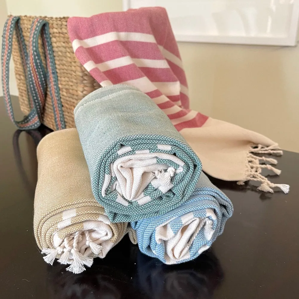 Beige Bath Towel (Set of 2)