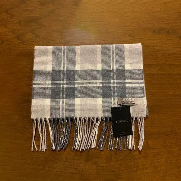 Beige Grey Check
