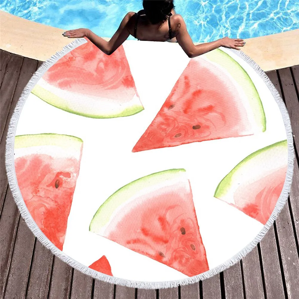 Bohemia Style Watermelon  Beach Towel