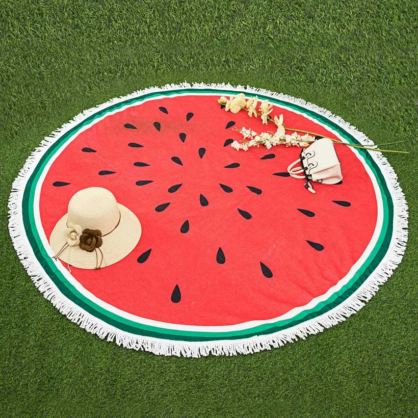 Bohemia Style Watermelon  Beach Towel