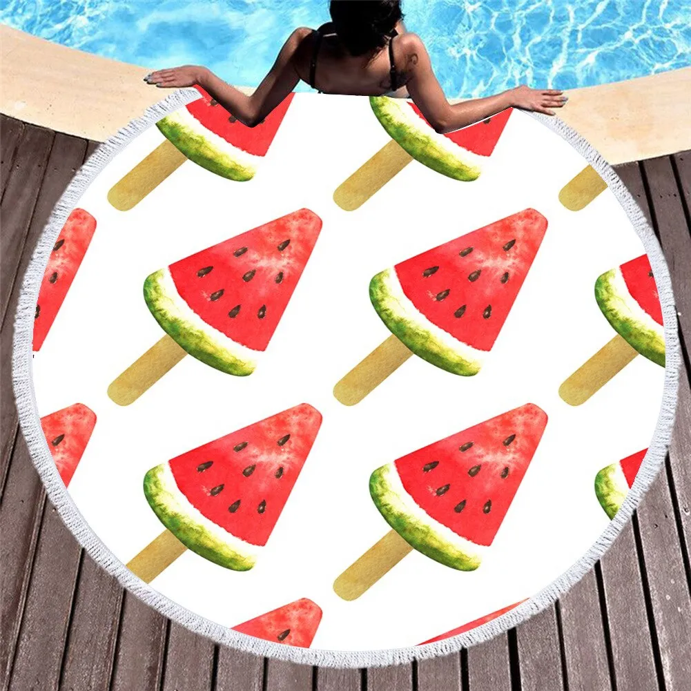 Bohemia Style Watermelon  Beach Towel