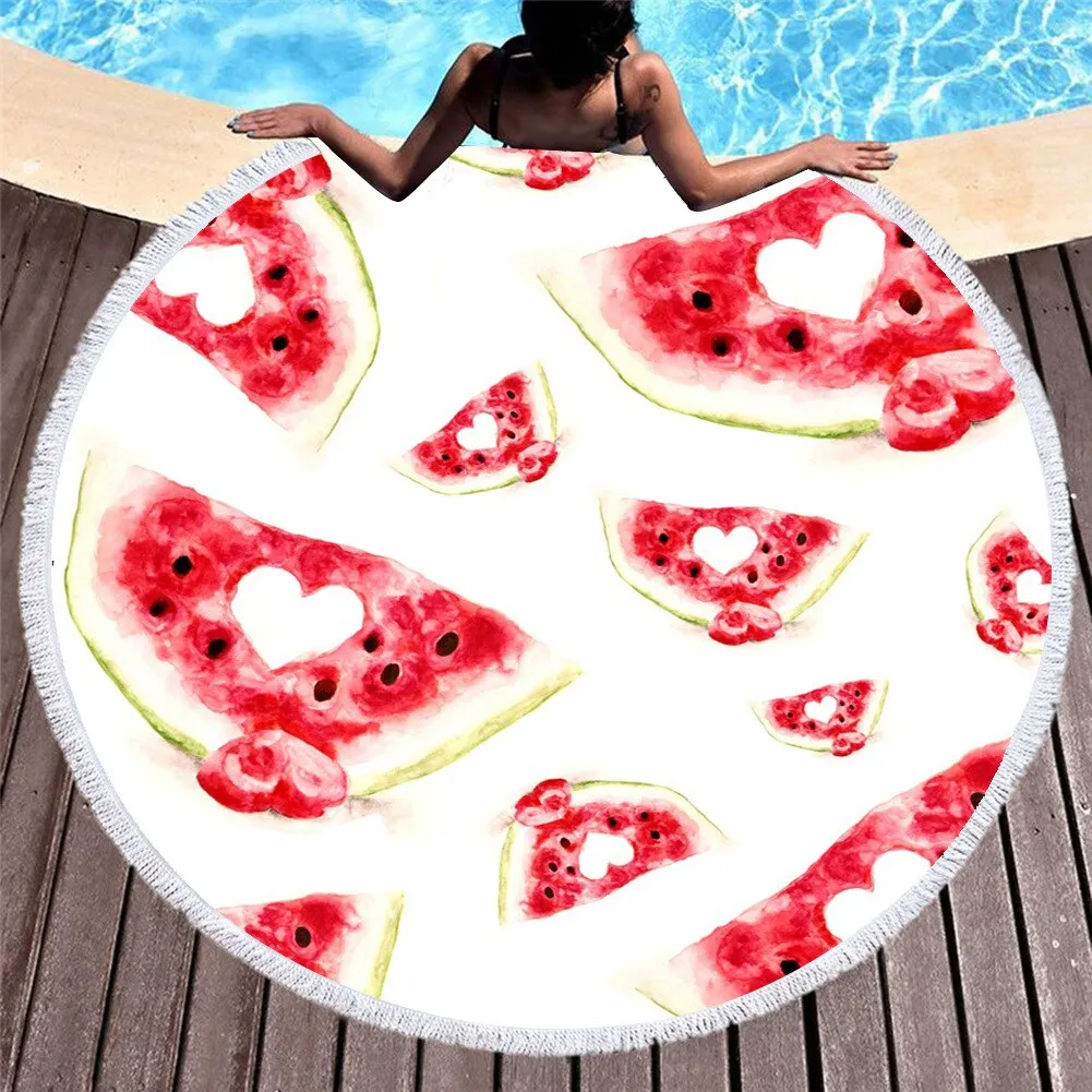 Bohemia Style Watermelon  Beach Towel