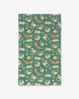 Christmas Cats Hand Towel