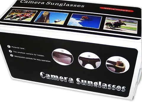 Cool Polarized Eyewear DVR Clear Color Digital Video Recording