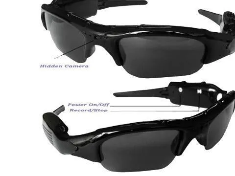 Cool Polarized Eyewear DVR Clear Color Digital Video Recording