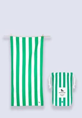 Dock & Bay Cabana Beach Towel Cancun Green - Large