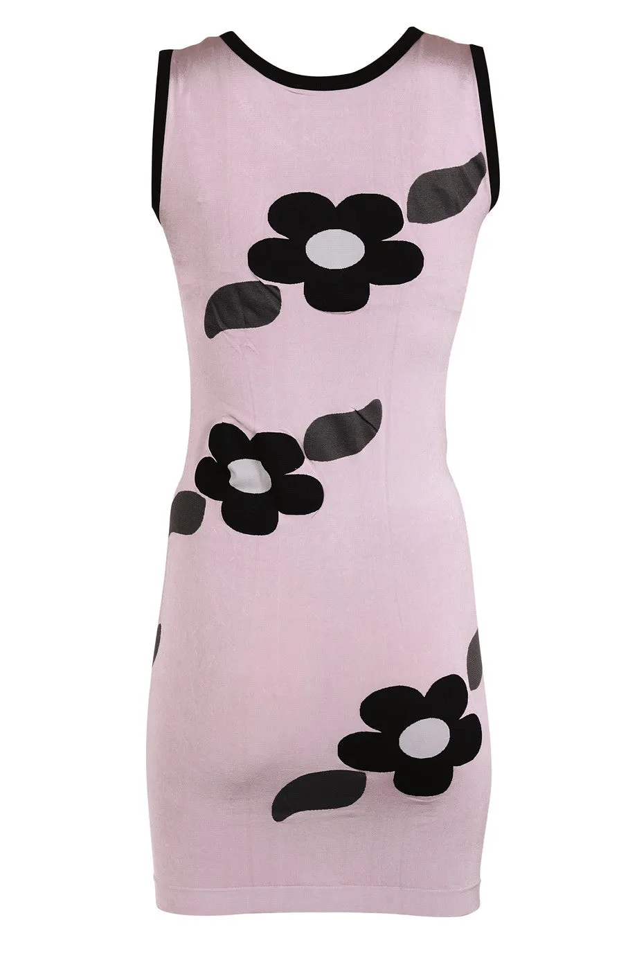 EMILIO CAVALLINI ALLINA Lilac Mini Flower Dress