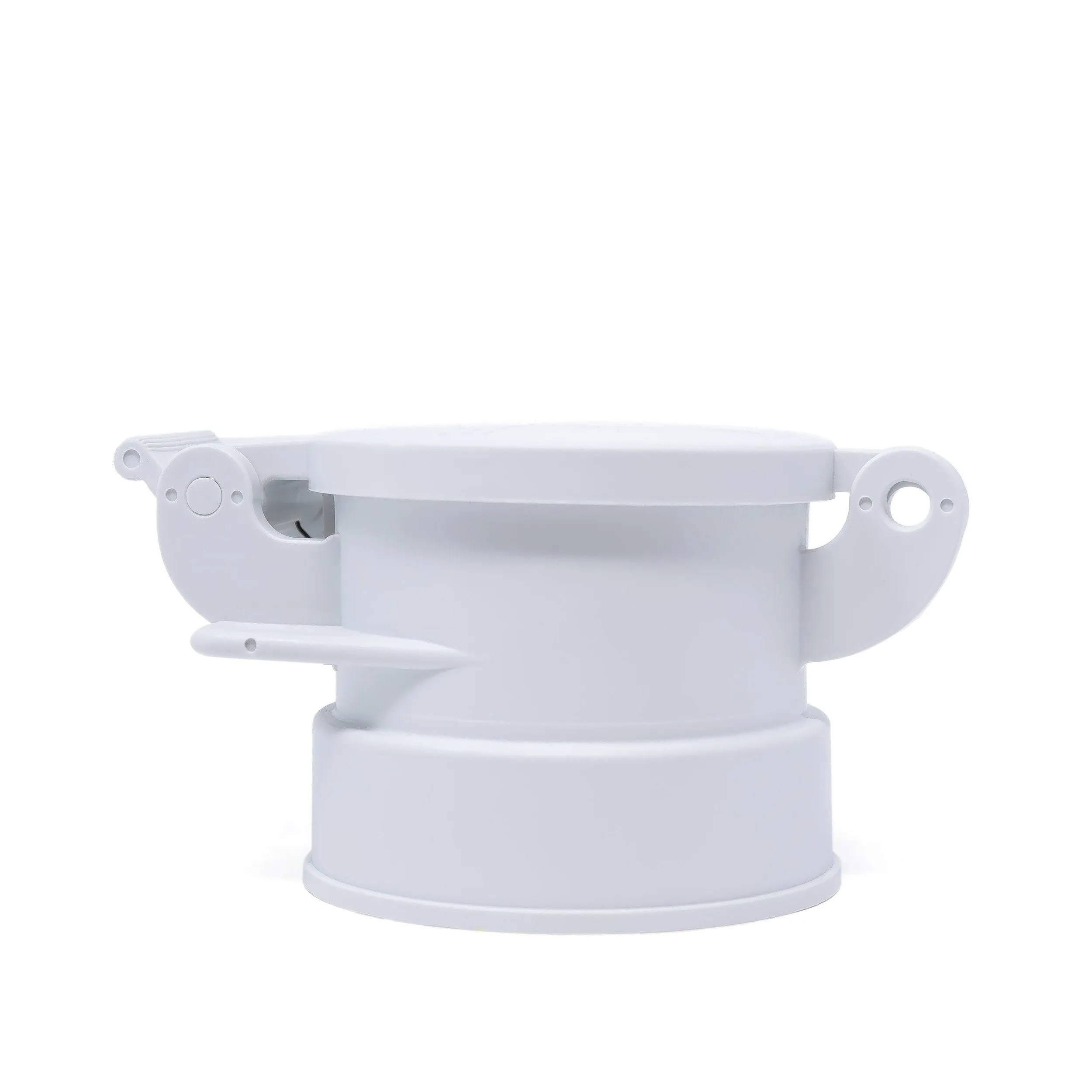Enviro Design Products: FootLoose RV Site Sewer Cap, 4" White Female