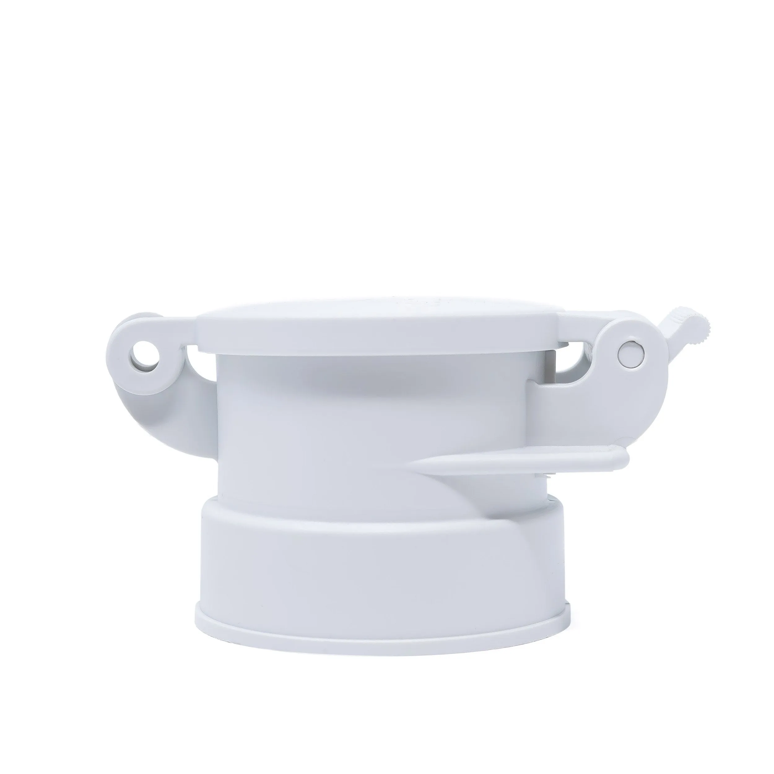 Enviro Design Products: FootLoose RV Site Sewer Cap, 4" White Female