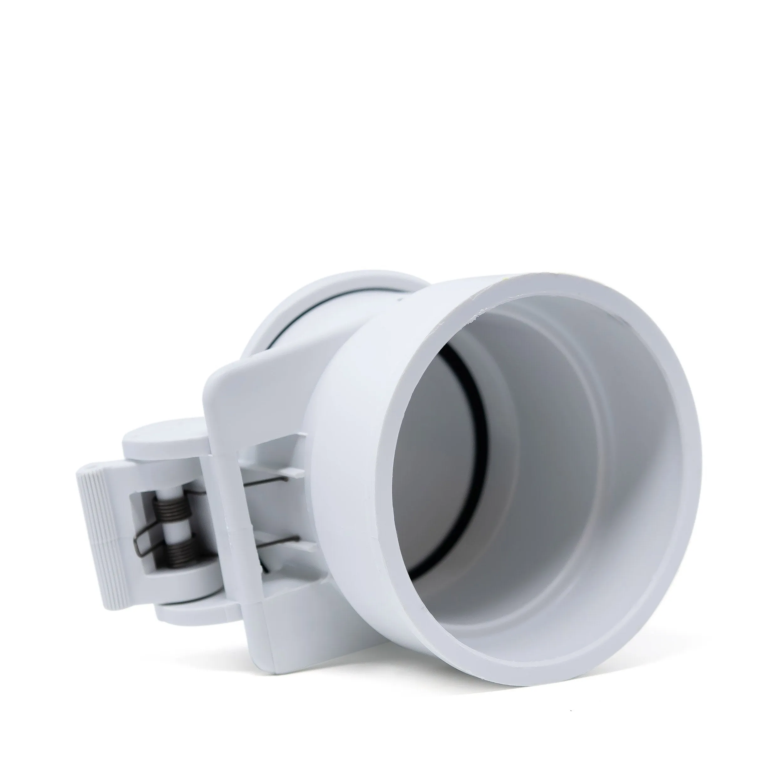 Enviro Design Products: FootLoose RV Site Sewer Cap, 4" White Female