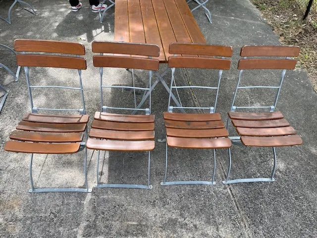 European  Foldable Bistro Setting  #6333
