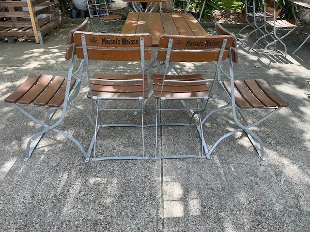 European  Foldable Bistro Setting  #6334