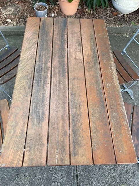 European  Foldable Bistro Setting  #6335
