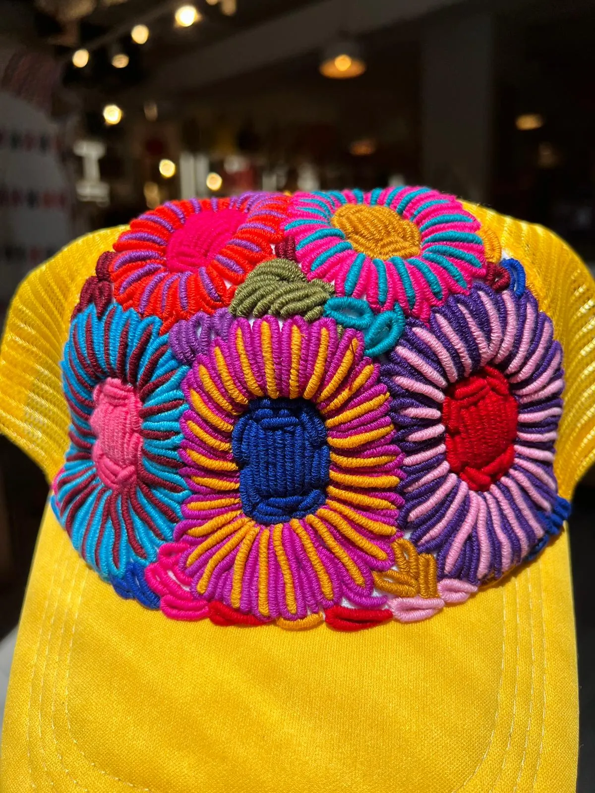 Floral Cap
