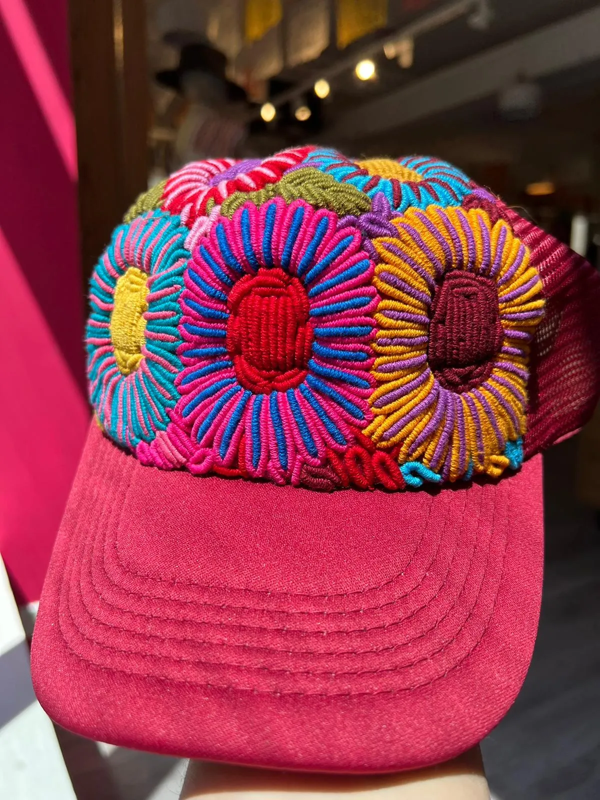Floral Cap
