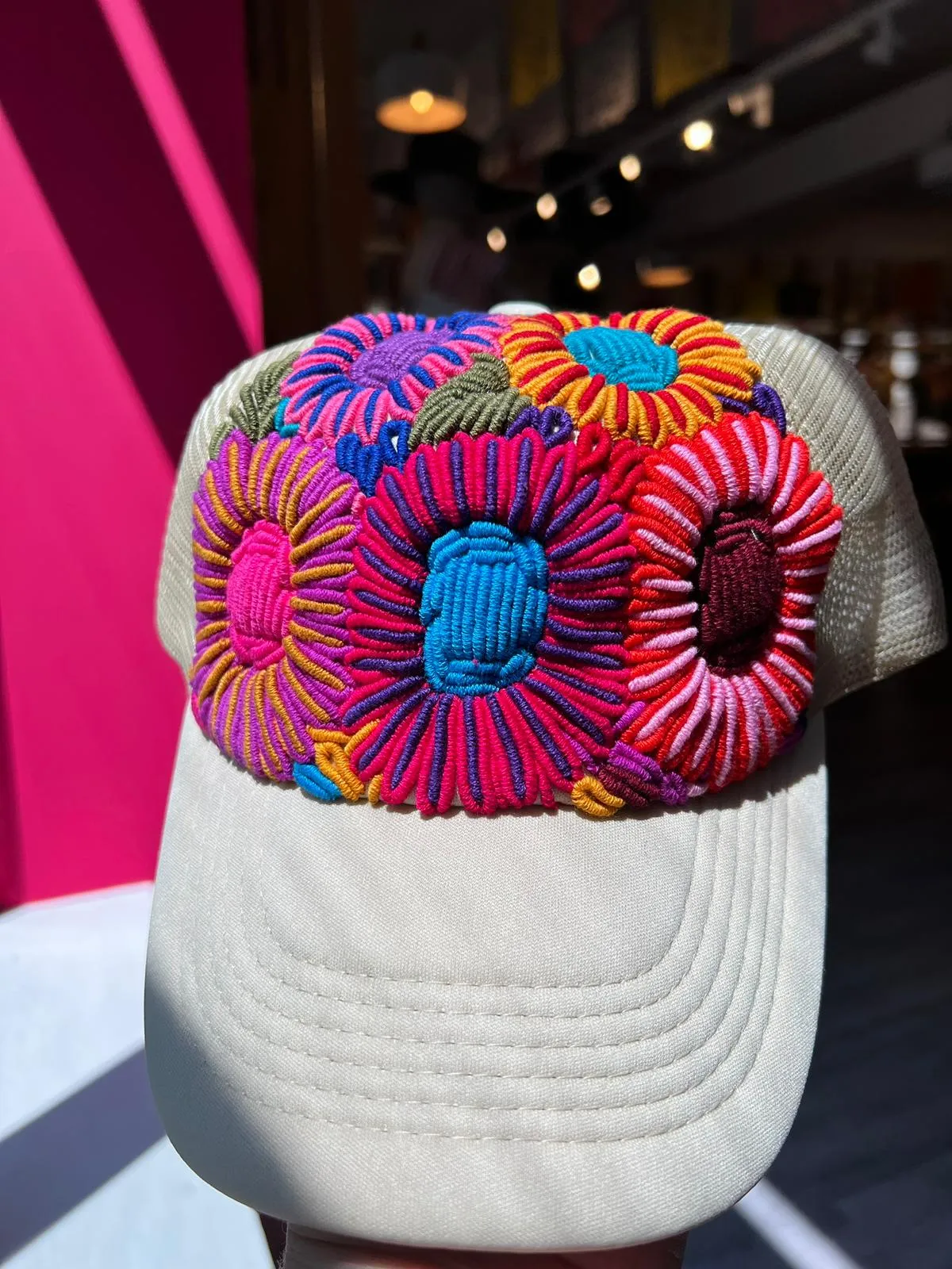 Floral Cap