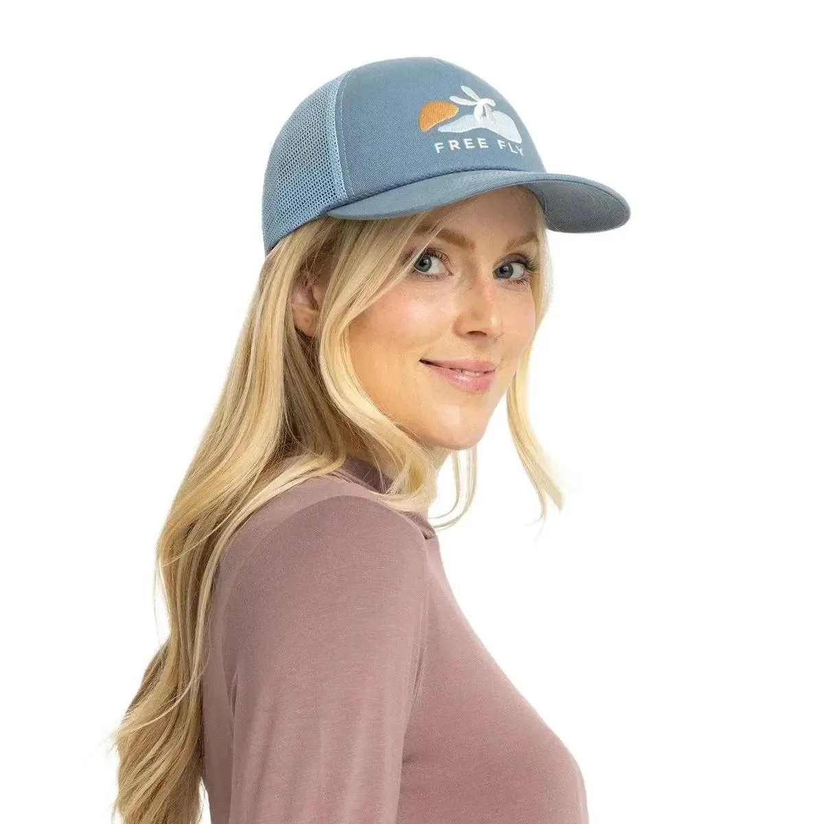 Free Fly Women’s Coral Trucker Hat