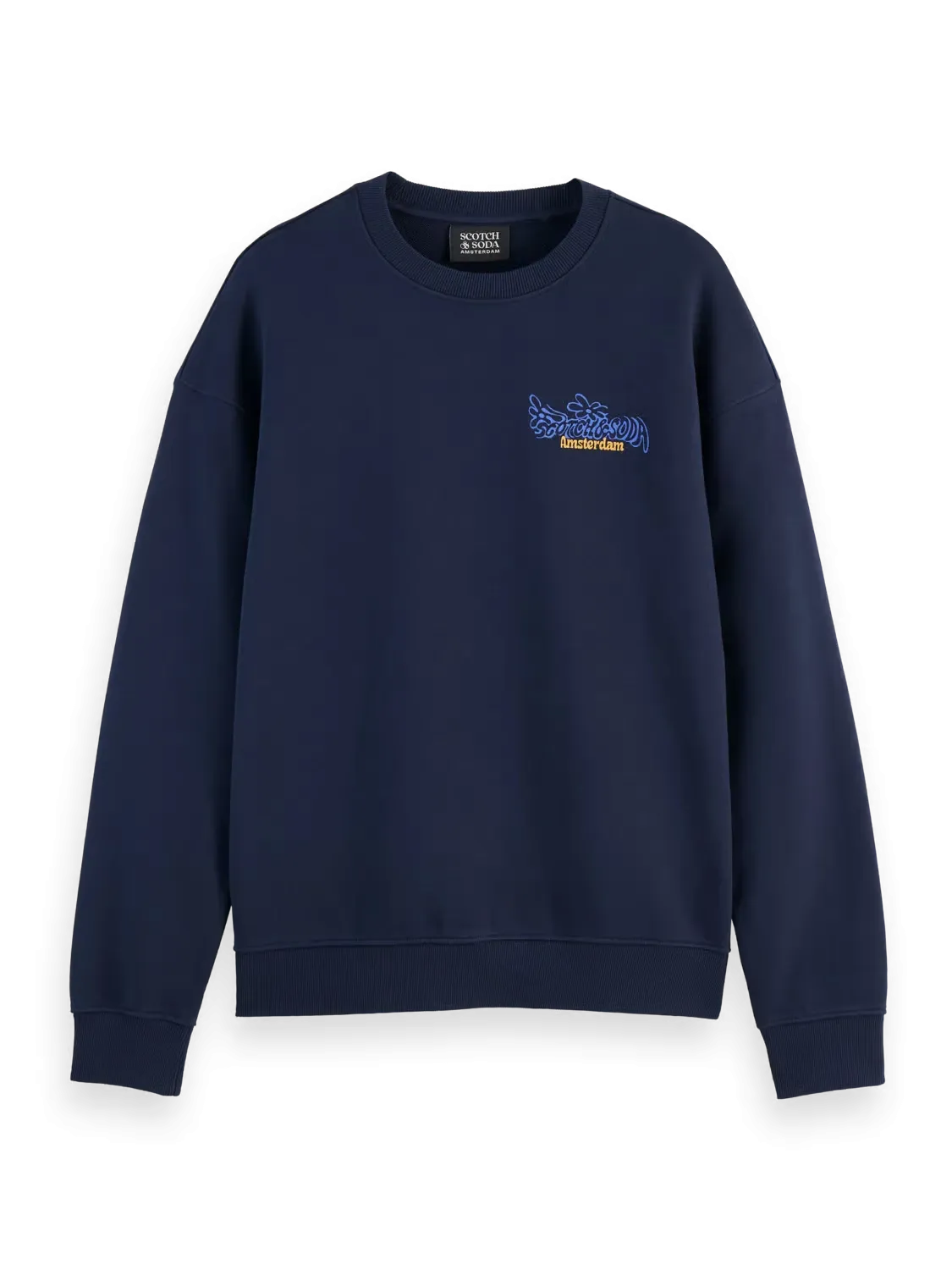 Front Back Artwork Sweatshirt (Black) - 178753WI24001