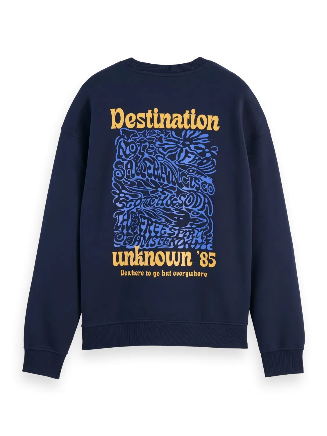 Front Back Artwork Sweatshirt (Black) - 178753WI24001