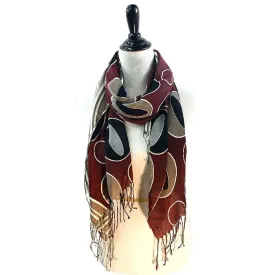 FS1191RB Abstract Viscose Scarf