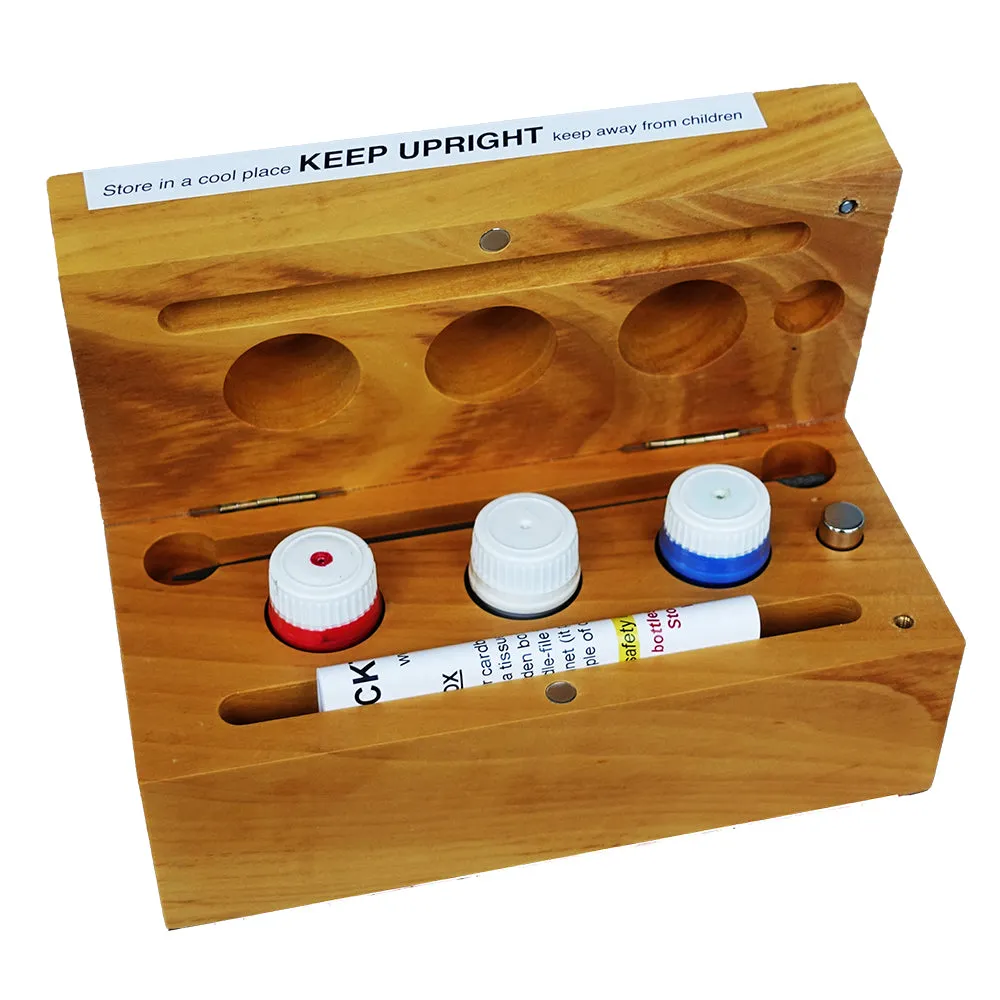 GLASS BOTTLES Quicktest-3 tester for gold and silver