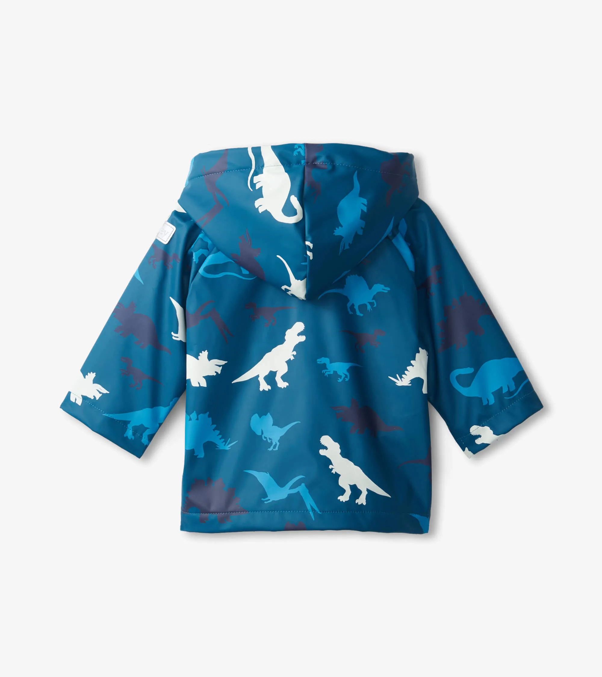 Hatley Colour Changing Infant Raincoat, Real Dinos