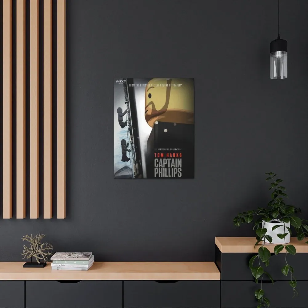MOC  Compatible  Captain Phillips  Movie Wall Art Canvas Art With Backing.