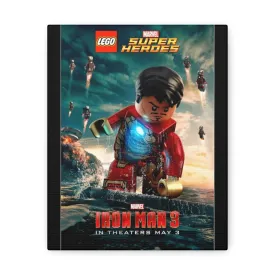 MOC  Compatible  Iron Man 3  Movie Wall Art Canvas Art With Backing.