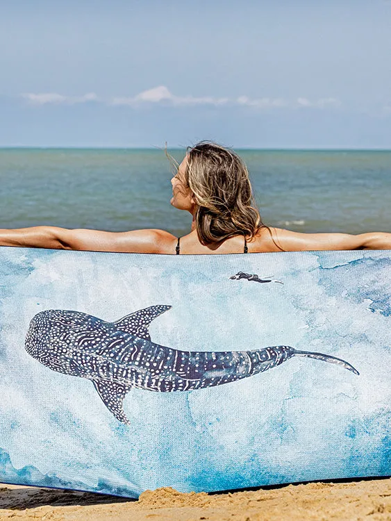 Ocean Armour Whale Shark Beach Towel