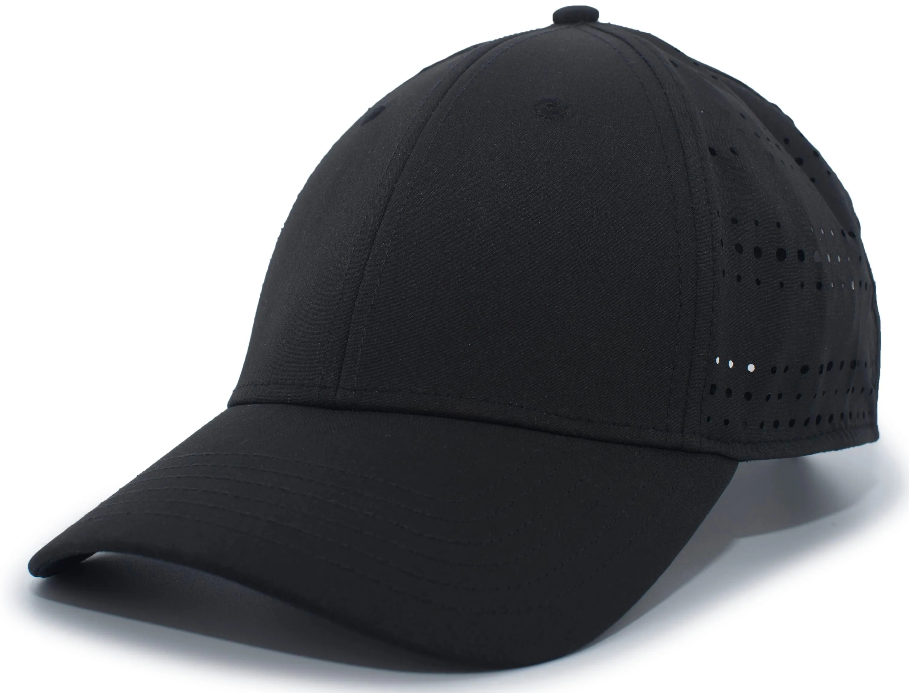 Pacific Headwear Perforated Hook-And-Loop Adjustable Cap