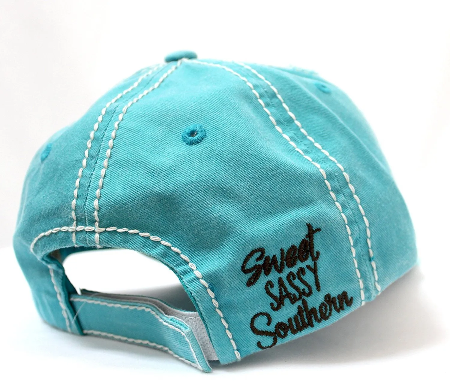"Sweet SASSY & Southern" Patch Embroidery Front & Back Hat