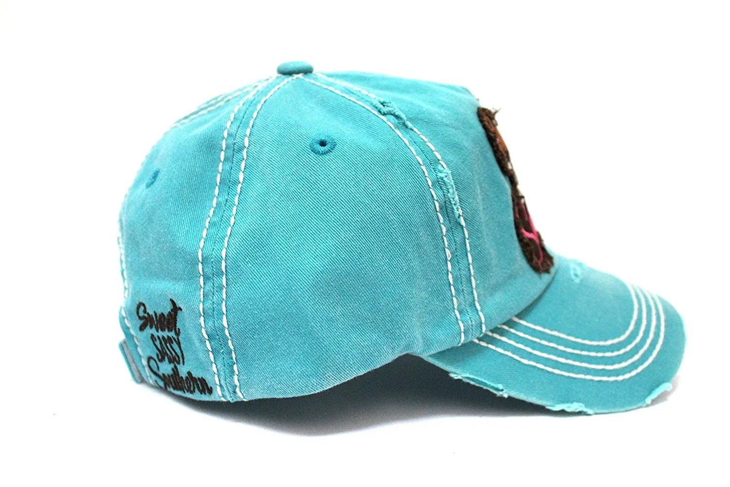 "Sweet SASSY & Southern" Patch Embroidery Front & Back Hat