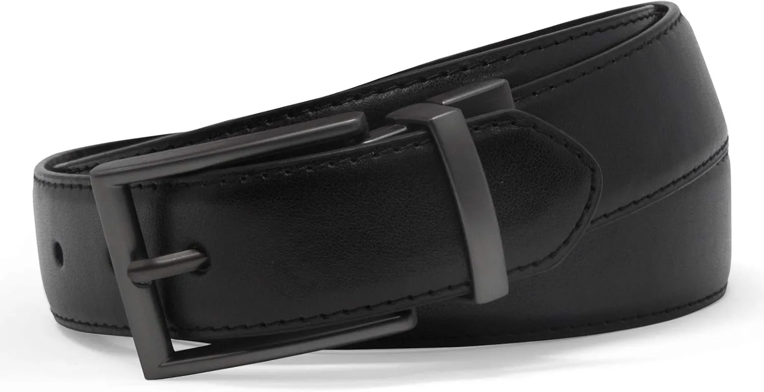 Steve Madden Reversible Men's Dress Casual Every Day Leather Belt