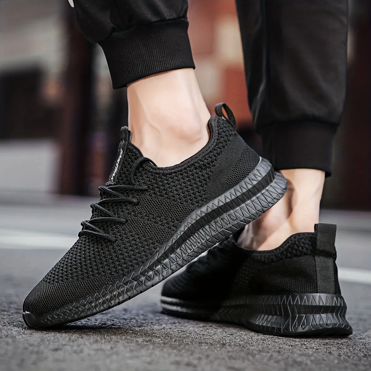 Stylish Knit Sneakers The Perfect Casual Outdoor Running Walking Shoes