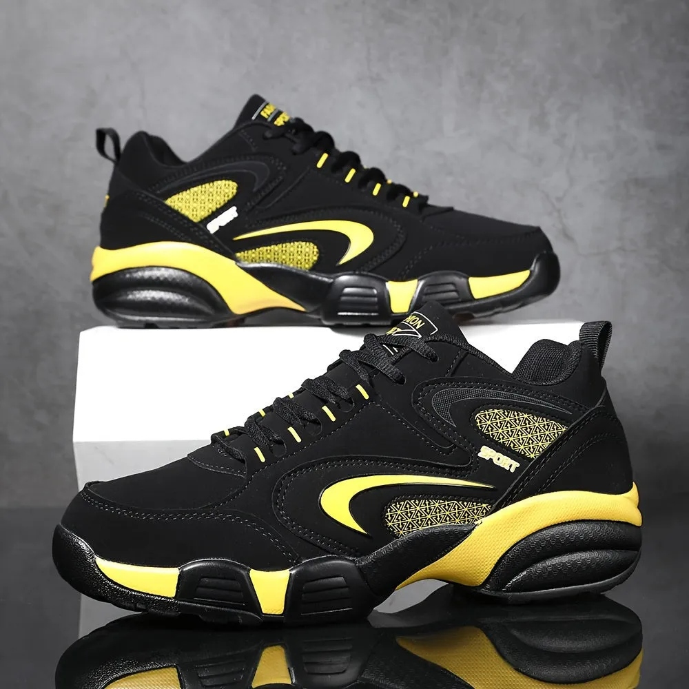 Stylish Mens Chunky Lace Up Sneakers  Assorted Colors