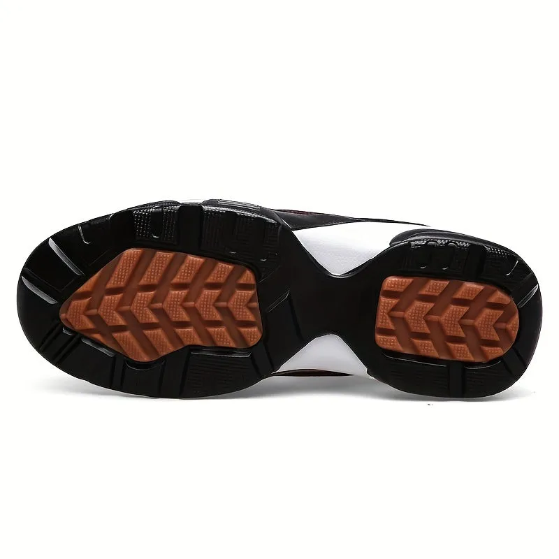 Stylish Mens Chunky Lace Up Sneakers  Assorted Colors