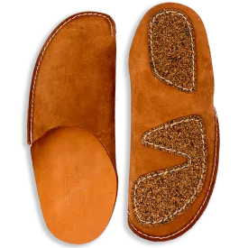 Tan CP Slippers Luxe