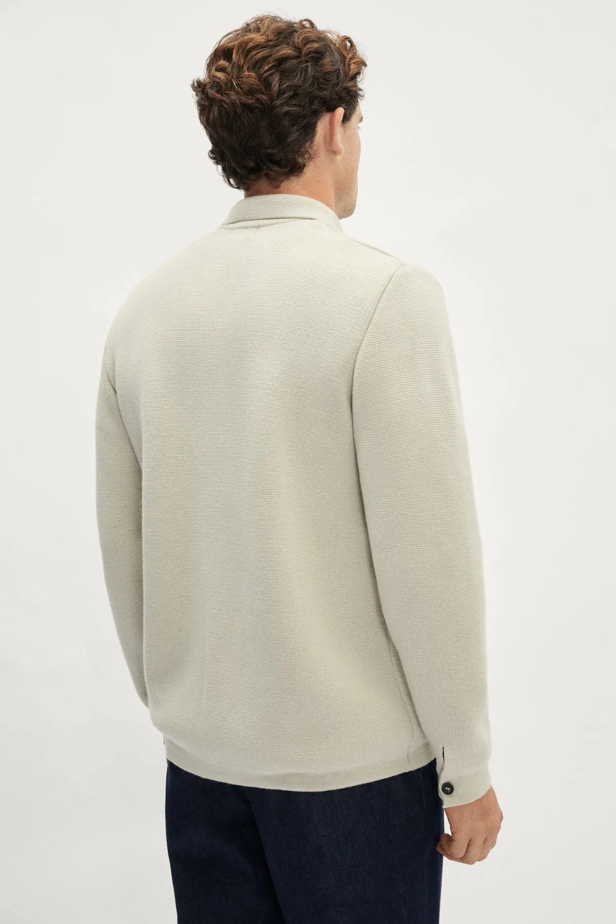 The Merino Wool Knit Jacket