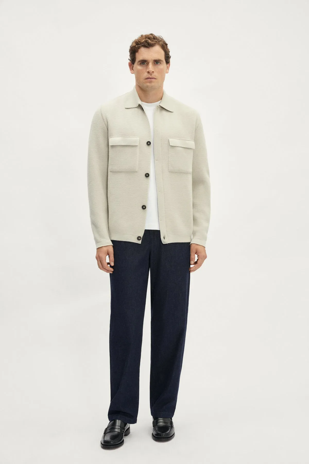 The Merino Wool Knit Jacket