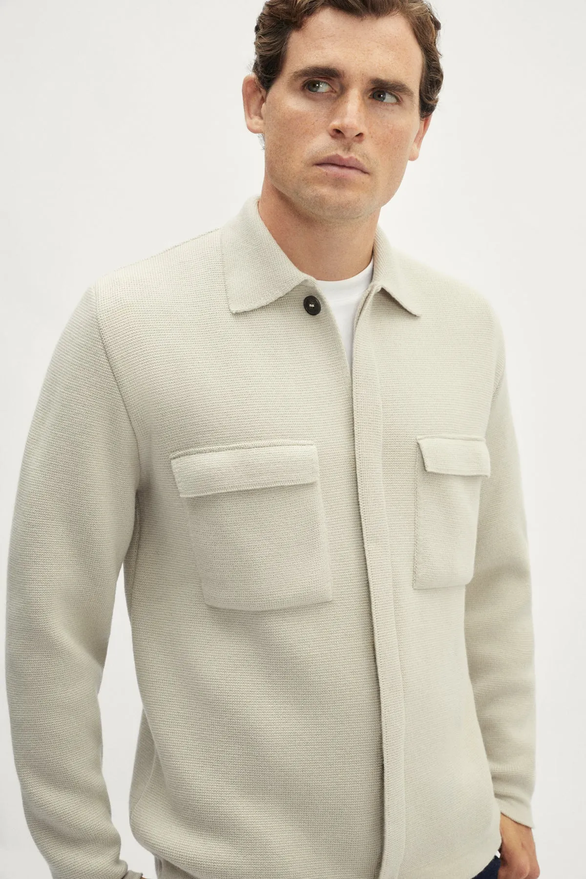 The Merino Wool Knit Jacket