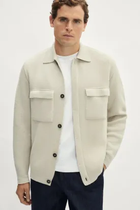 The Merino Wool Knit Jacket