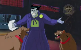 The New Batman Adventures Original Production Cel: Joker and Hyenas