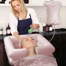 TheLAShop Shampoo Bowl Inflatable Hair Wash Sink with Water Bag 2-Pack