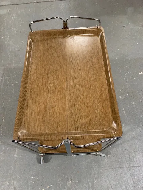 Vintage  Foldable Drink Table Trolley  #5021