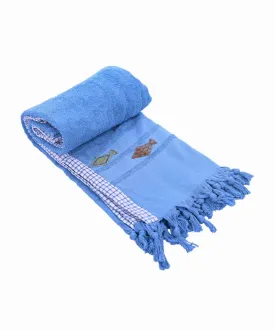 Weaved Beach Towel With Border